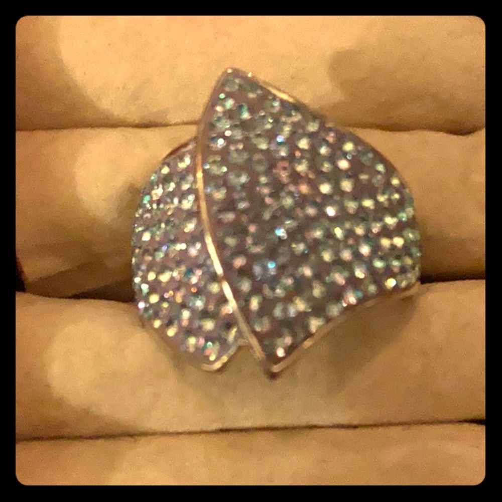 Jacmel JCM Thailand micro pave CZ ring size 7/8